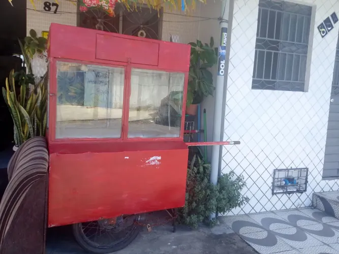 Carrinho de acarajé
