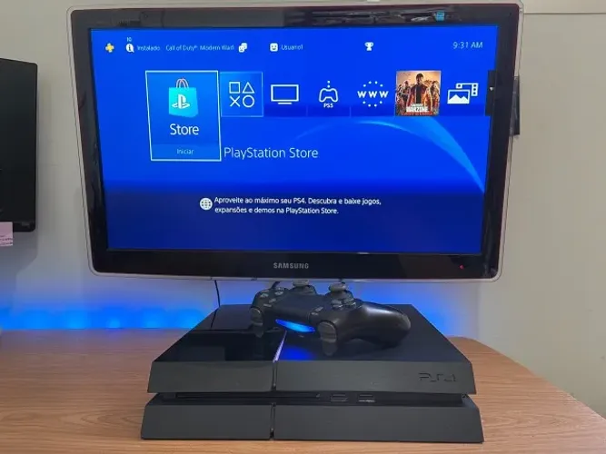Console PS4 Fat 500GB Seminovo (Emito Nota Fiscal e dou Garantia)