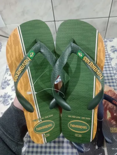 Três havaianas original tamanho 37 38 nova