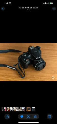 Câmera fotográfica Canon