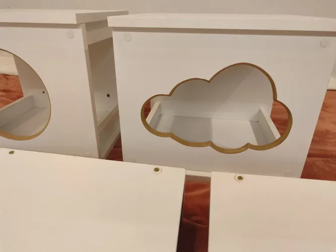 Playground para Gatos em MDF 15mm Reforçado (Kit Completo)