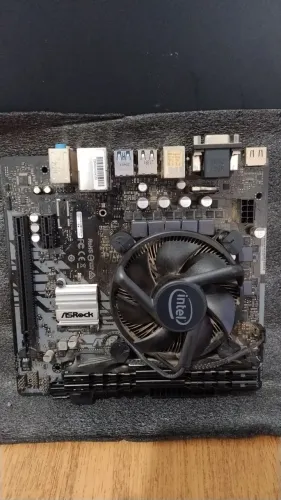 Kit upgrade DDR4 + placa mãe + processador 