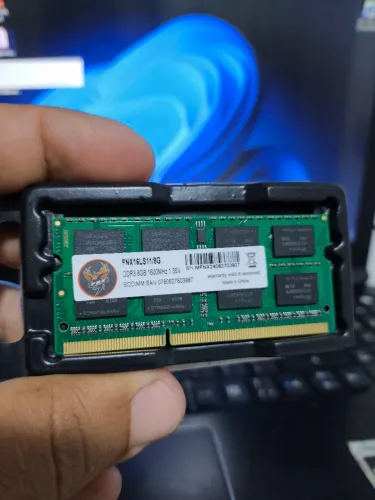 Memória Notebook DDR3 8GB 1600MHz Nova