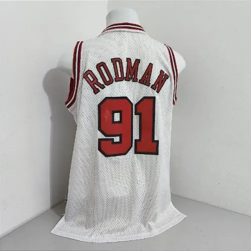 Jersey Chicago Bulls NBA Dennis Rodman Tam M