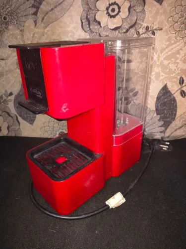Cafeteira 3 coração funcionando