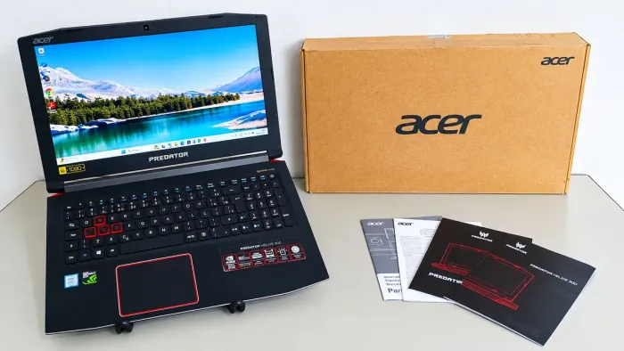 ACER PREDATOR I7 7° GERAÇÃO 20 GB SSD GEFORCE GTX 6 GB TELA 15.6 FULLHD COM GARANTIA