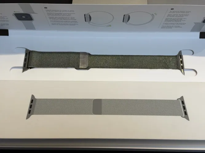 Pulseira Loop Milanesa Original Apple Watch 44/45/46/49mm