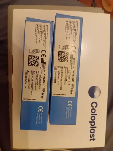 Kit Coloplast SenSura Bolsa Estomia REF 15580 (Cx 30un) + 2 Pastas 2650 (60g)