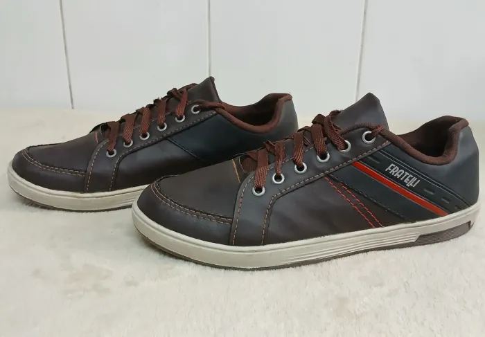 Sapatênis Masculino Fratelli Casual Marrom Tamanho 41<br>