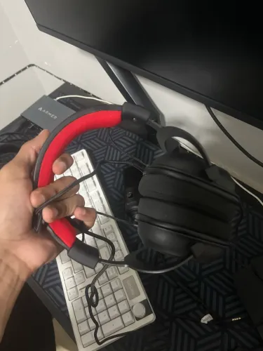 vendo teclado, fone e microfone