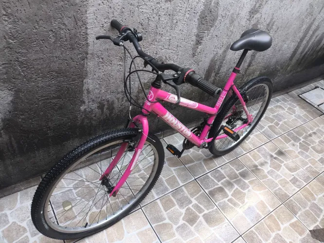 Bicicleta Rosa da Houston