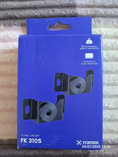 Suporte fixo de parede para tv, suporta até 80 kilos