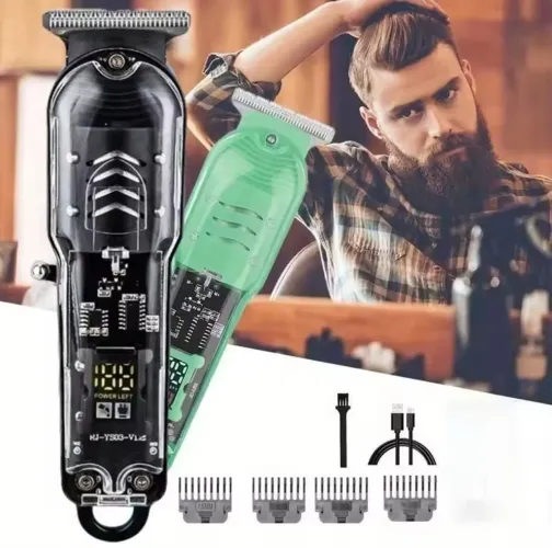 Máquina de corte de cabelo sem fio para acabamento