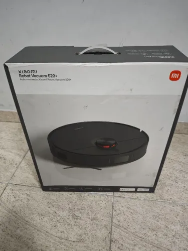 Robô Aspirador Xiaomi S20+ (S20 Plus) Preto - Na Caixa Original (Com Defeito / Peças)