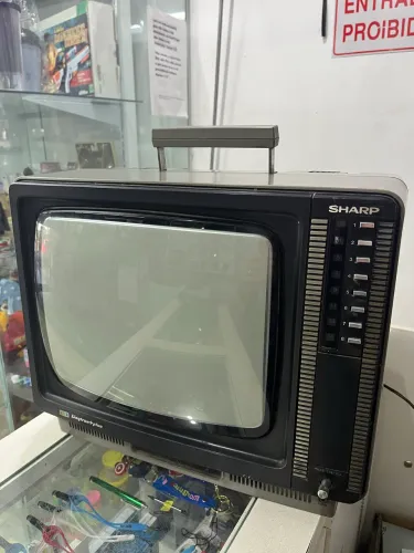 Tv crt tubo sharp 14 retrô gamer 