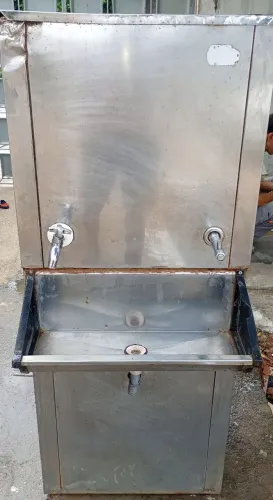 Bebedouro industrial inox 2 torneiras