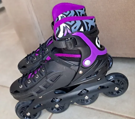 Patins Urban Roxo N°39 ao 42(Ajustavel)