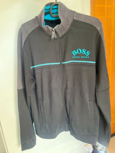 Jaqueta Hugo Boss Original Preta - Tamanho S - Excelente Estado