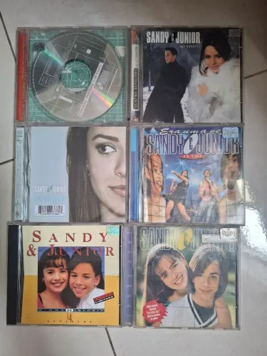 CDs Sandy & Júnior Originais - Colecionador
