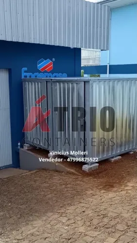 CONTAINERS 100% GALVANIZADOS VÁRIAS MEDIDAS