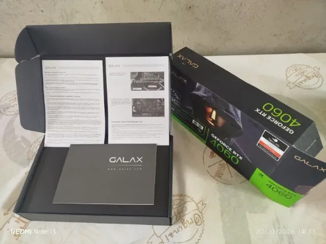 Gpu Galax Rtx 4060 1-click Oc 2x, 8gb, Gddr6, 46nsl8md8loc (Usado)