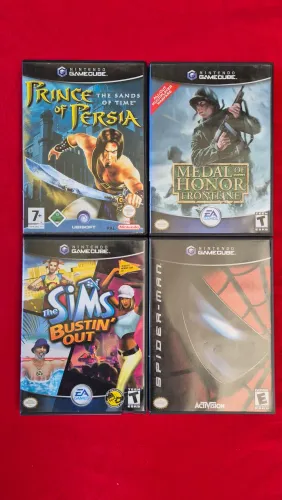 Lote jogos de Game Cube