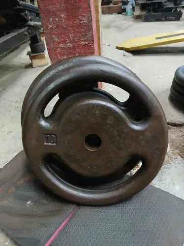 2 anilhas de 10 kg