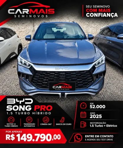 BYD Song Pro GS 1.5 16V Híbrido Aut. 2025