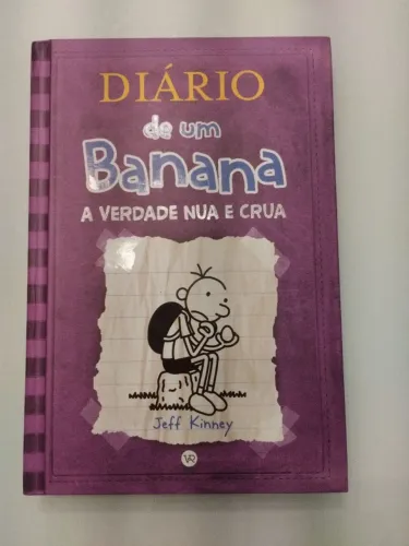 Livro diário de um Banana 5: a verdade nua e crua capa dura