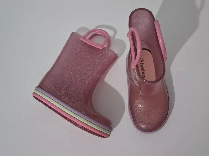 BOTA GALOCHA COM GLITTER