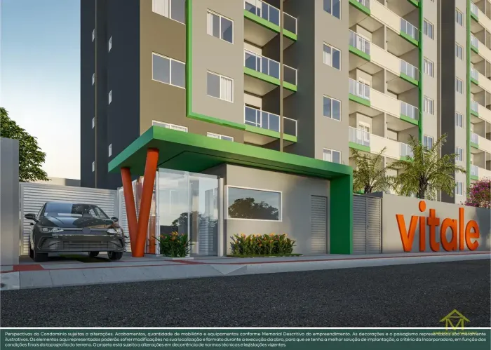 Lançamento em santa Inês Ed Vitale 2 Qts-1 Suíte-1 vaga cod 29974 F
