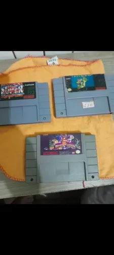 vendo jogos de super nintendo 
