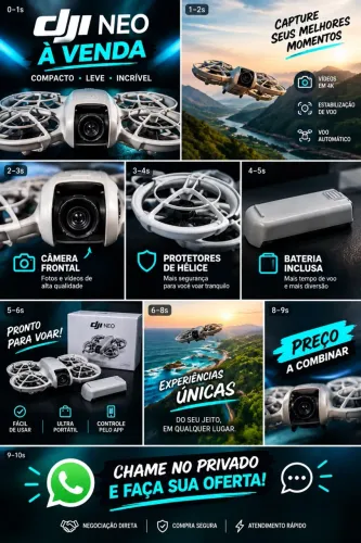 Drone DJI Neo c/2. Baterias 