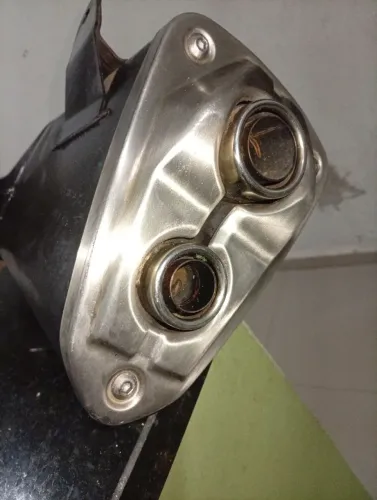 Escapamento de moto kawasaki Z 800