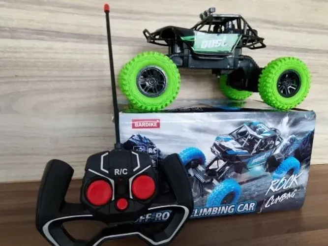 Carrinho Controle Remoto Off-Road Novo Verde