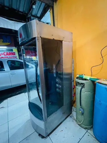 Máquina de assar frango carne