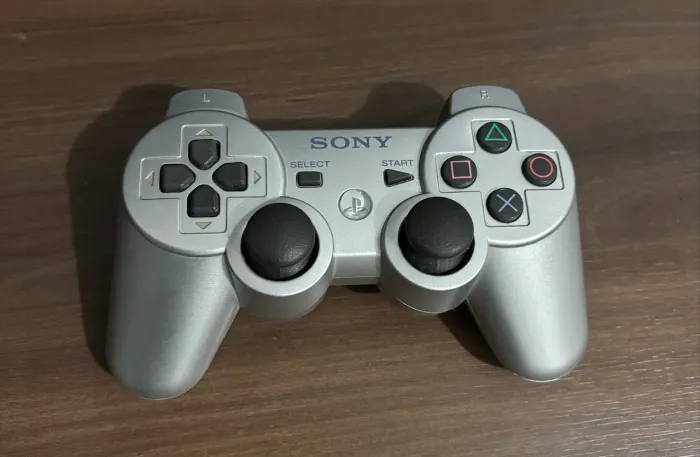 Controle PS3 Prata 