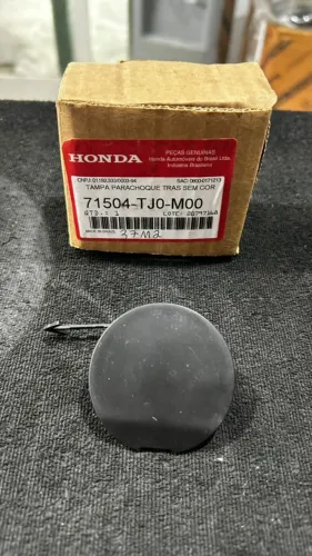 Tampa Reboque Parachoque Traseiro Original Honda Fit 2013/2014 Nova e Genuina
