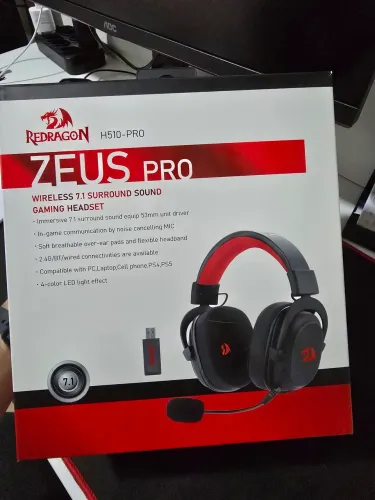 Headset ZEUS PRO REDRAGON