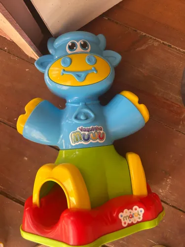 Vaquinha brinquedo infantil didático