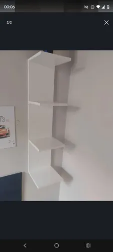Torre prateleira estande MDF 85 CM decoração