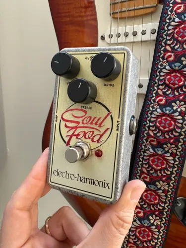 Pedal soul food electro harmonix com fonte original