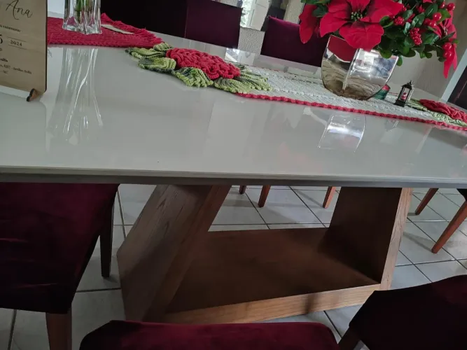 Mesa jantar 1 m x 2 m