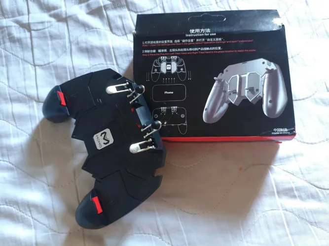 Controle para Celular AK-66 - Ideal para PUBG, Free Fire e FPS