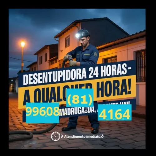 Desentupidora - O melhor atendimento para você!