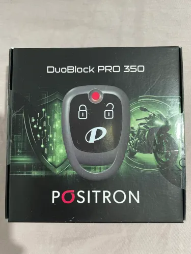 ALARME MOTO POSITRON DUOBLOCK PRÓ G8 UNIVERSAL COM PRESENÇA