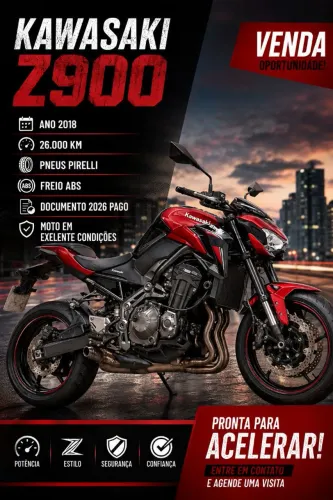Kawasaki z900 2018