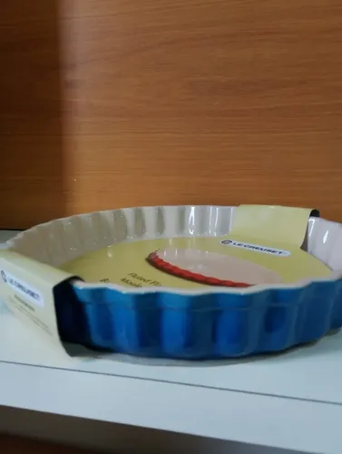 Travessa redonda canelada le creuset
