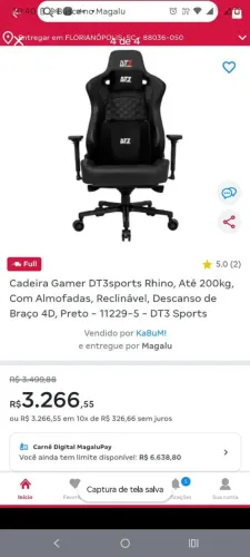 CADERIA GAMER TOP PREÇO MAIS TOP AINDA