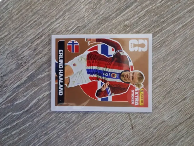 Figurinha legend copa 2026 Erling Haaland